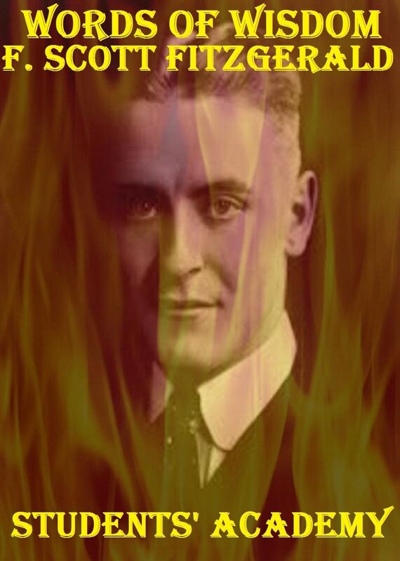 Words of Wisdom: F. Scott Fitzgerald