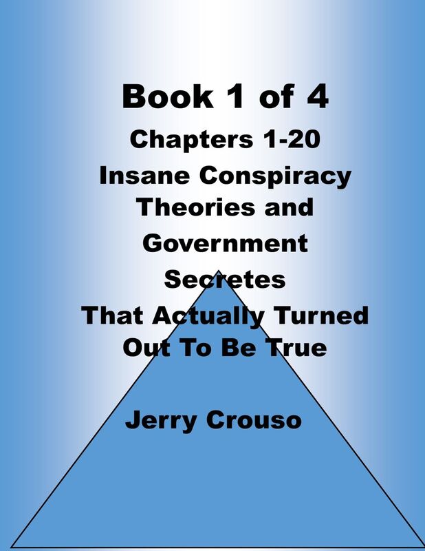 Book 1 of 4 Chapters 1-20 Insane Conspiracy Theories and Government Secretes That Actually Turned Out To Be True 2017