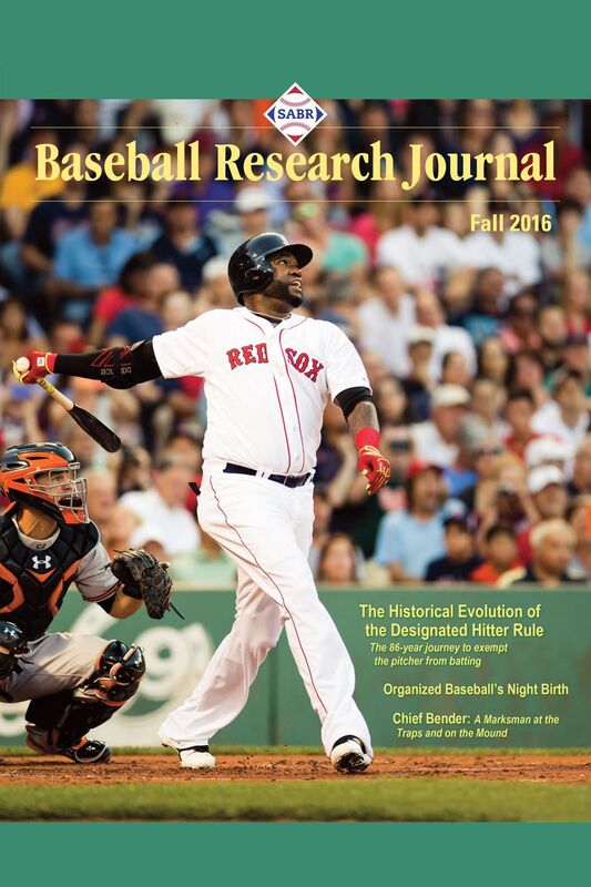 Baseball Research Journal Vol. 45 Issue 2: Fall 2016