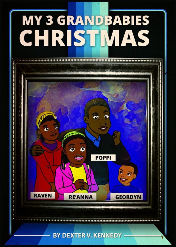 My 3 Grand-babies Christmas