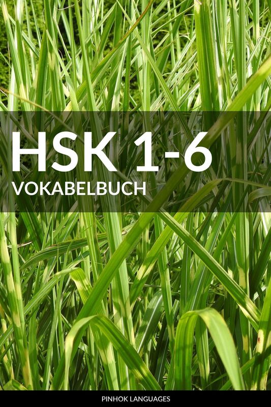 HSK 1-6 Vokabelbuch: Alle 5000 HSK Vokabel mit Pinyin und Übersetzung
