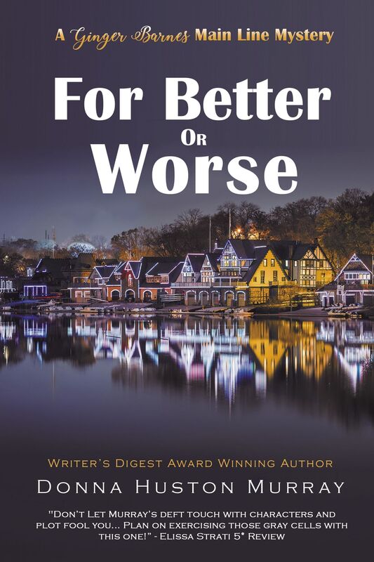 For Better or Worse, a cozy mystery with a difference (The Ginger Barnes Main Line Mysteries #8)