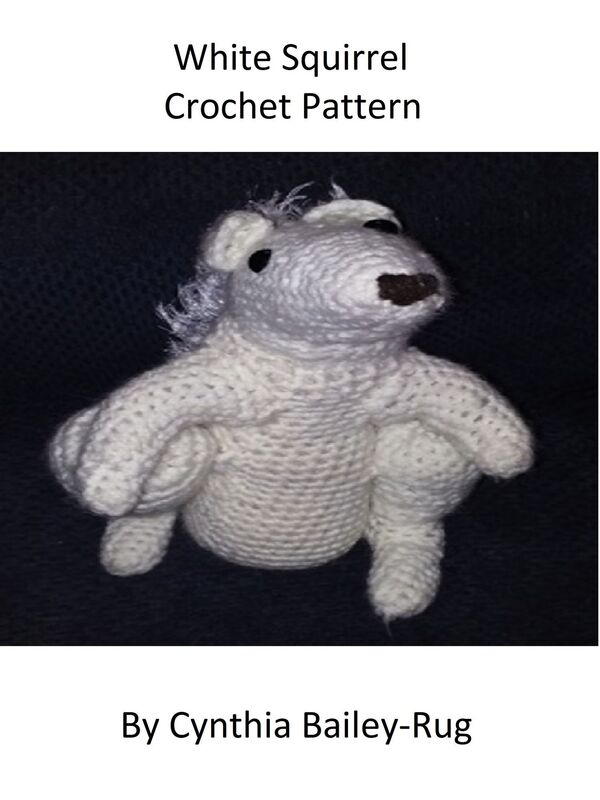White Squirrel Crochet Pattern