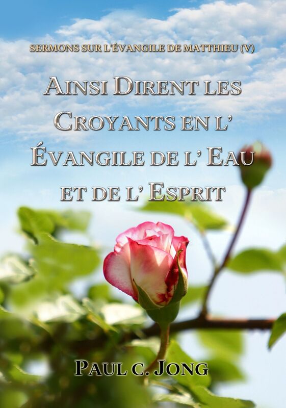 L'Evangile De Matthieu (V) - Ce Qu'on Dit Les Croyants En L'evangile De L'eau Et De L'esprit