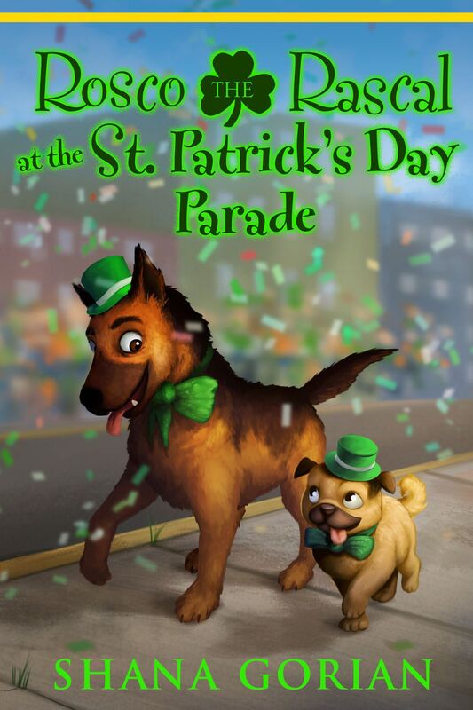 Rosco the Rascal at the St. Patrick's Day Parade