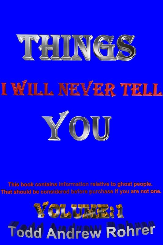Things I Will Never Tell You Vol:1