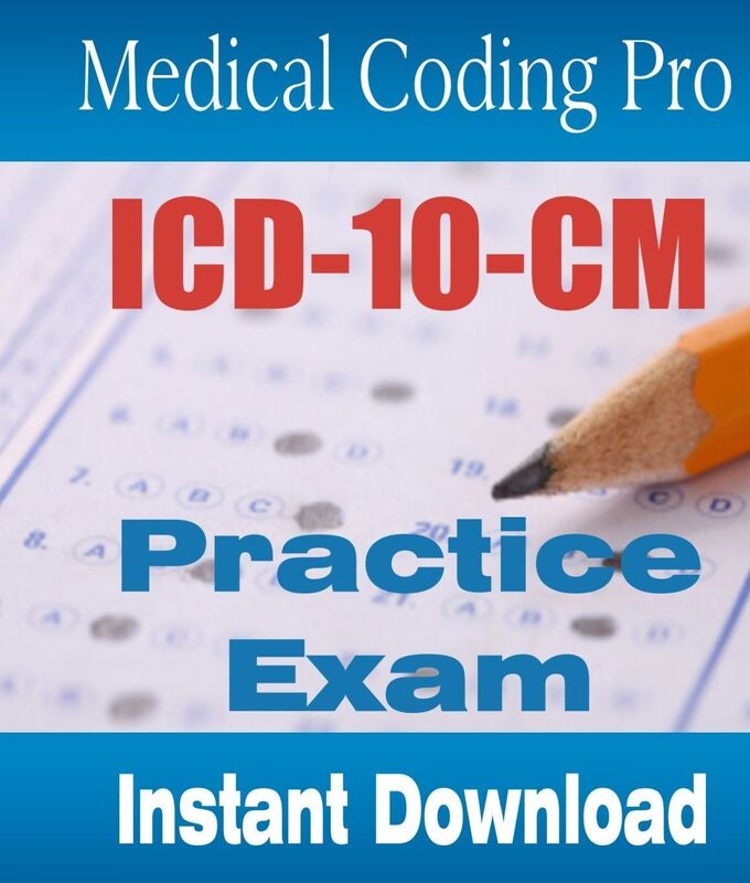 2015 Medical Coding ICD-10 Exam 75 Exam Questions & Answers