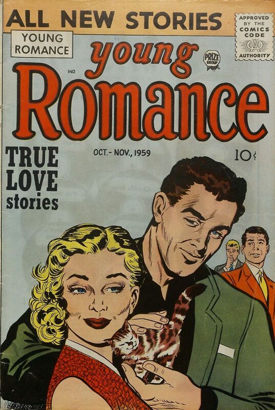 Young Romance Number 102 Love Comic Book