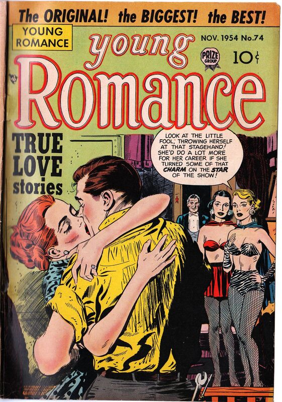Young Romance Number 74 Love Comic Book