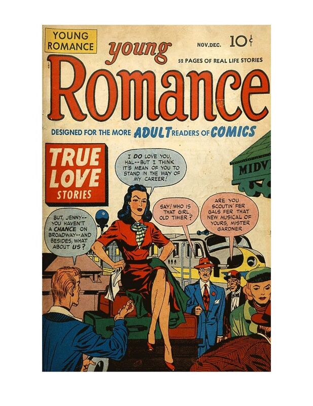 Young Romance Number 2 Love Comic Book