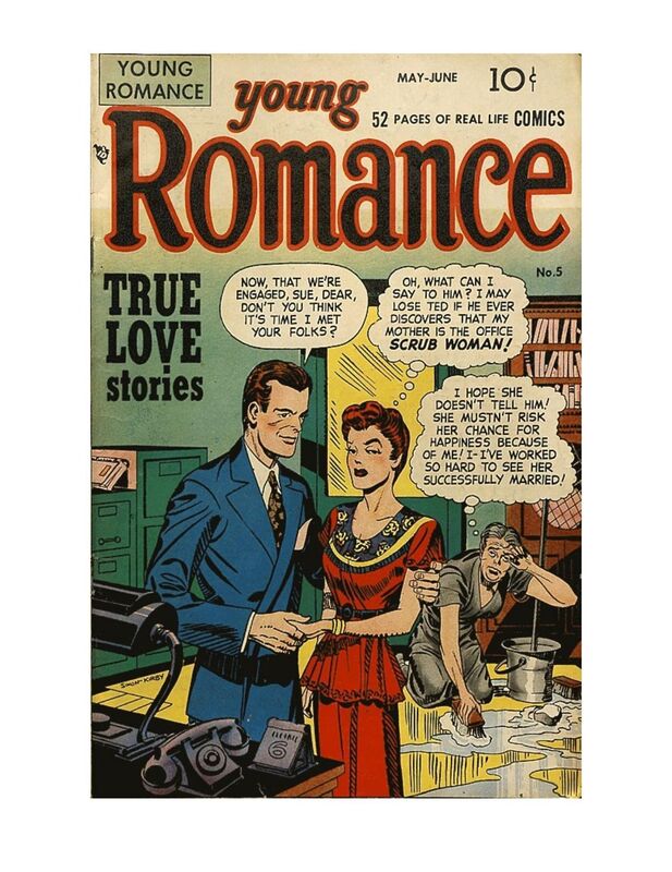 Young Romance Number 5 Love Comic Book