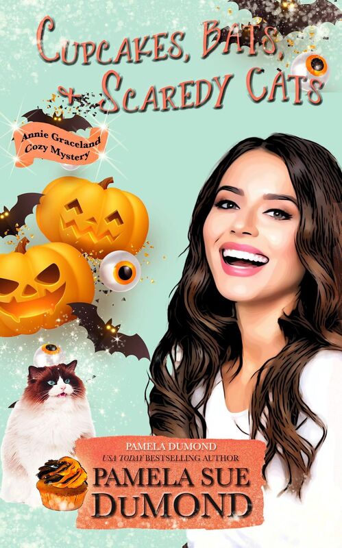 Cupcakes, Bats, and Scare-dy Cats (An Annie Graceland Cozy Mystery, #6)