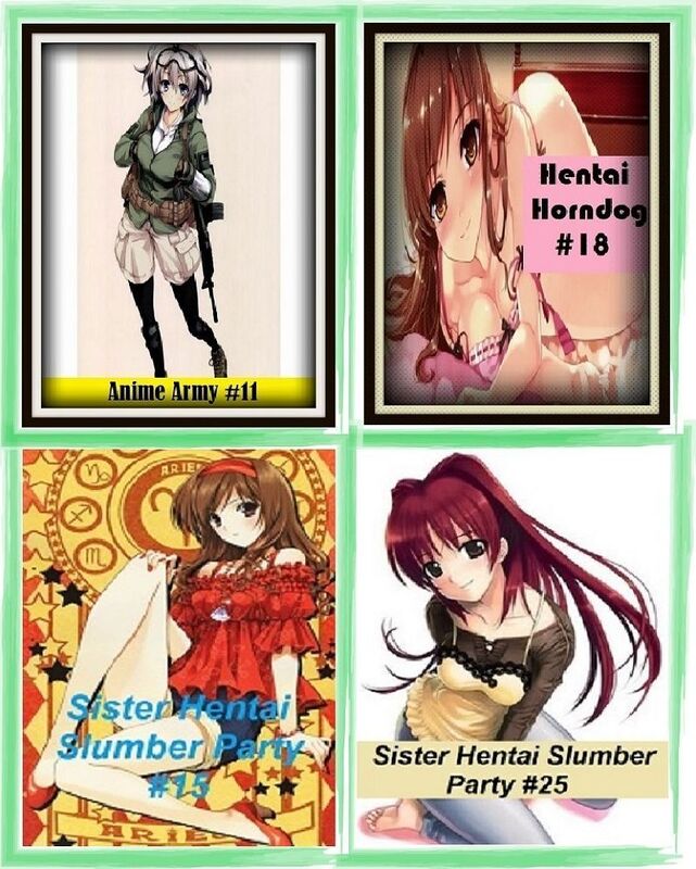 Erotic: Erotica 4 Books in 1 Bundle! Hentai Horndog #18, Sister Hentai Slumber Party #15, Sister Hentai Slumber Party #25, Anime Army #11