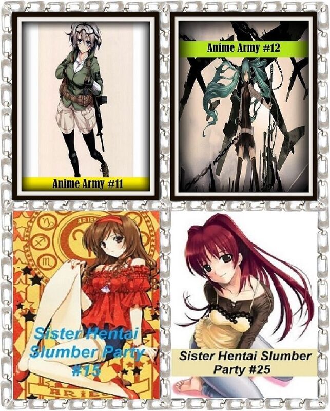 Erotic Stories: Erotica 4 Books in 1 Bundle! Sister Hentai Slumber Party #15, Sister Hentai Slumber Party #25, Anime Army #11, Anime Army #12