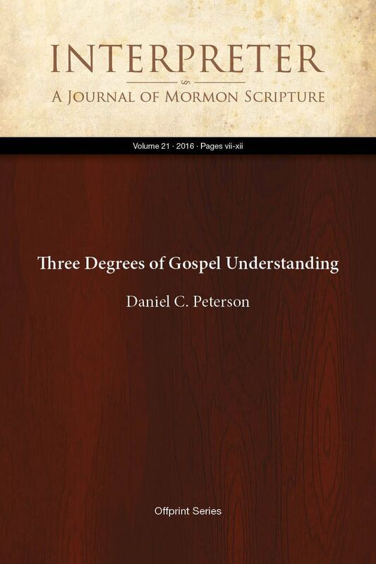 Three Degrees of Gospel Understanding