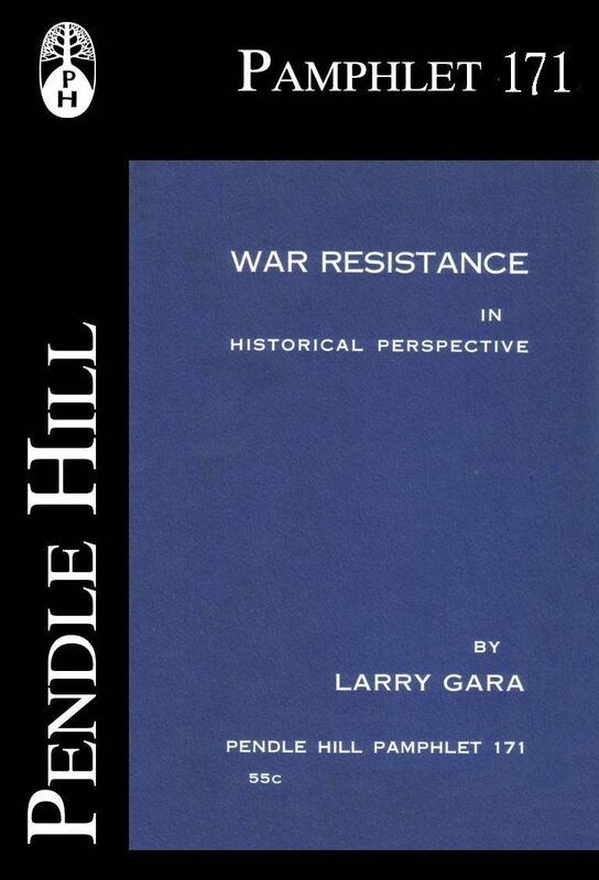 War Resistance: In Historical Perspective