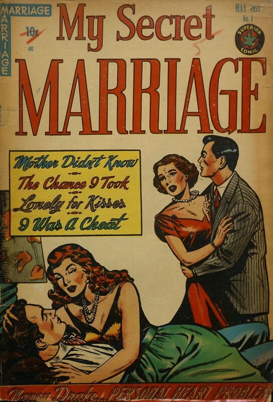My Secret Marriage Number 1 Love Comic Book