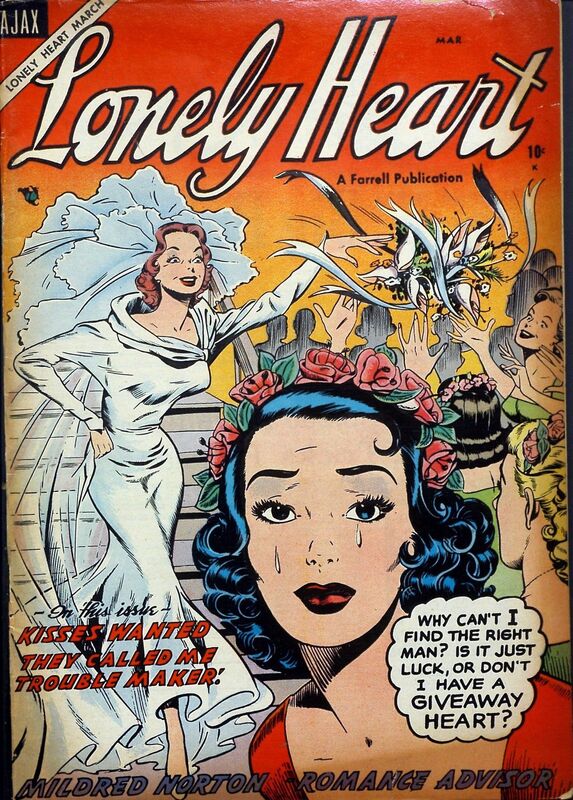 Lonely Heart Number 9 Romance Comic Book