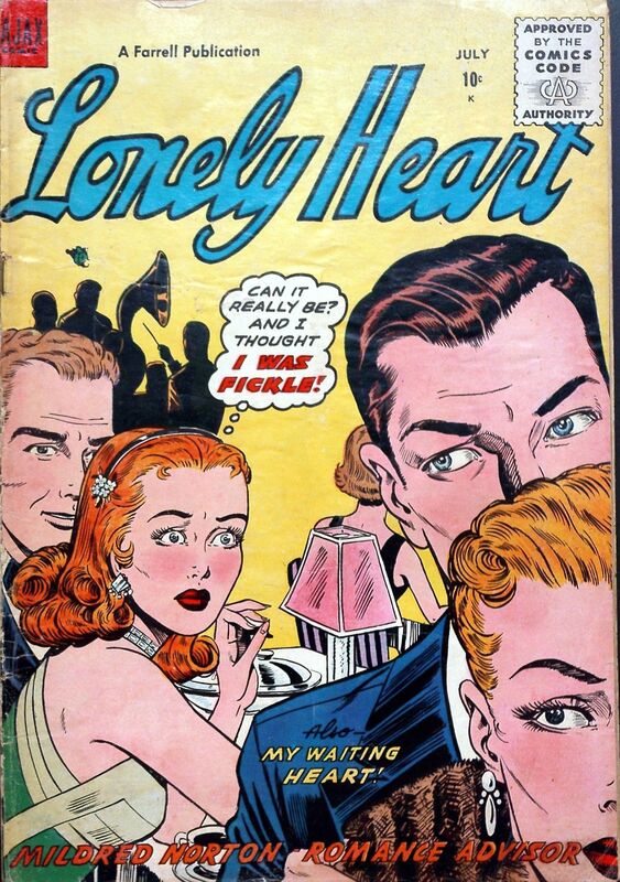 Lonely Heart Number 11 Romance Comic Book