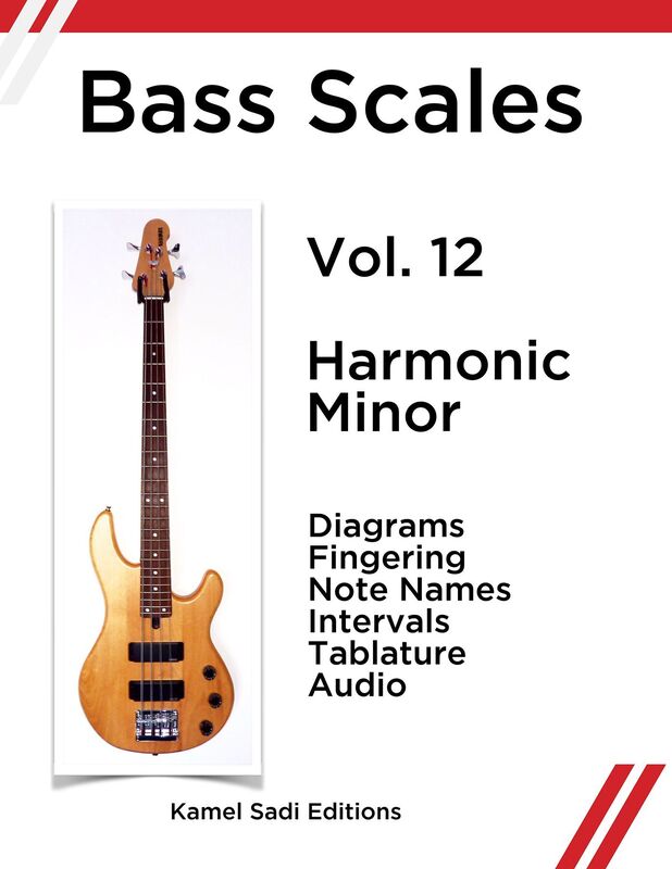 Bass Scales Vol. 12 Harmonic Minor