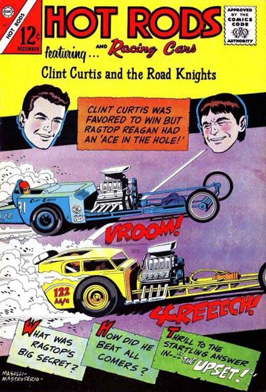 Hot Rods and Racing Cars Number 77 Car Comic Book