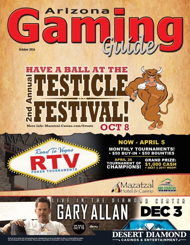 Arizona Gaming Guide Magazine - October 2016 - 08:10