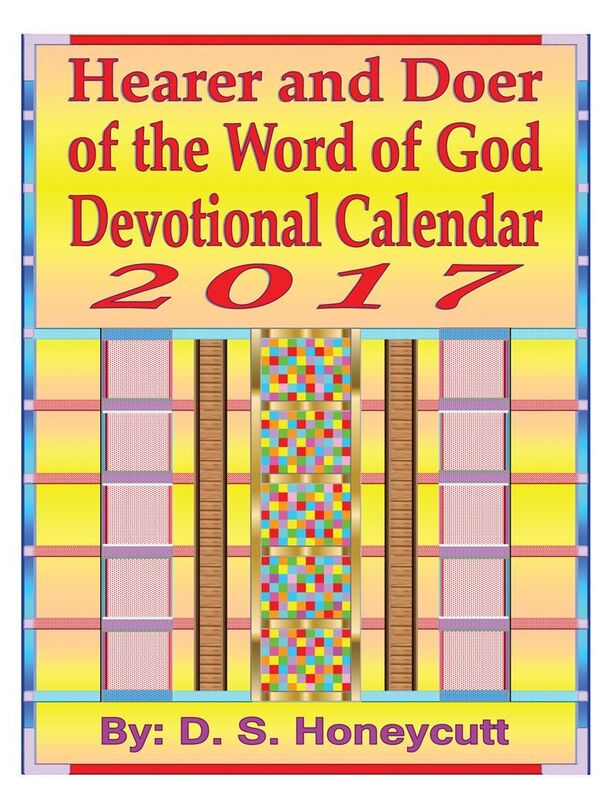 Hearer and Doer of the Word of God Devotional Calendar 2017