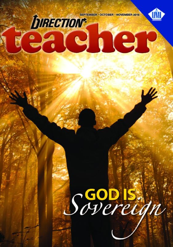 Direction Teacher: God is Sovereign