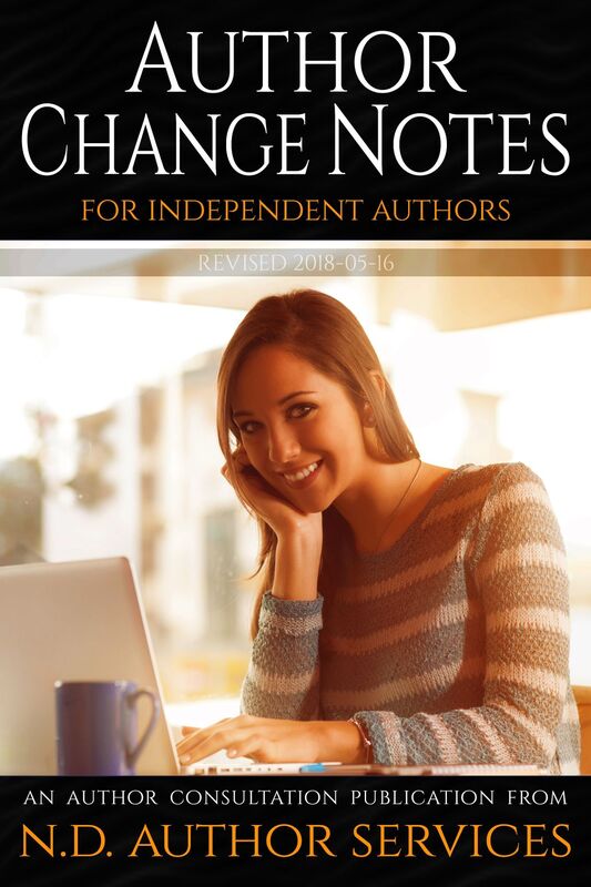Author Change Notes for Independent Authors