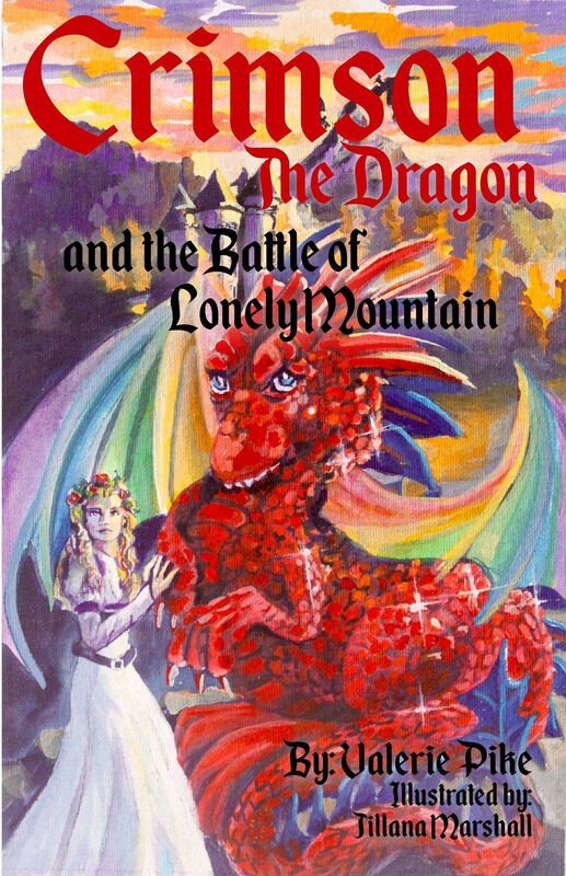 Crimson the Dragon and the Battle of Lonely Mountain