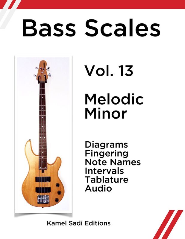 Bass Scales Vol. 13 Melodic Minor (Jazz Melodic Minor)