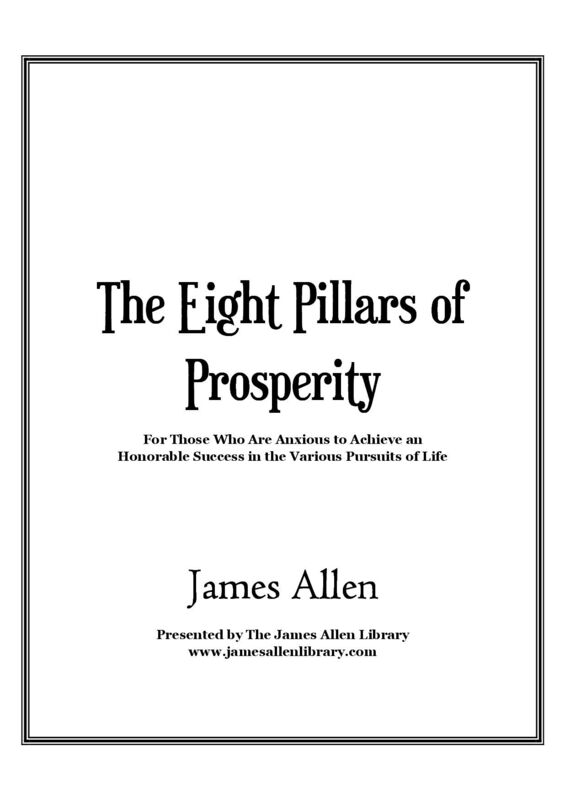 The Eight Pillars of Prosperity