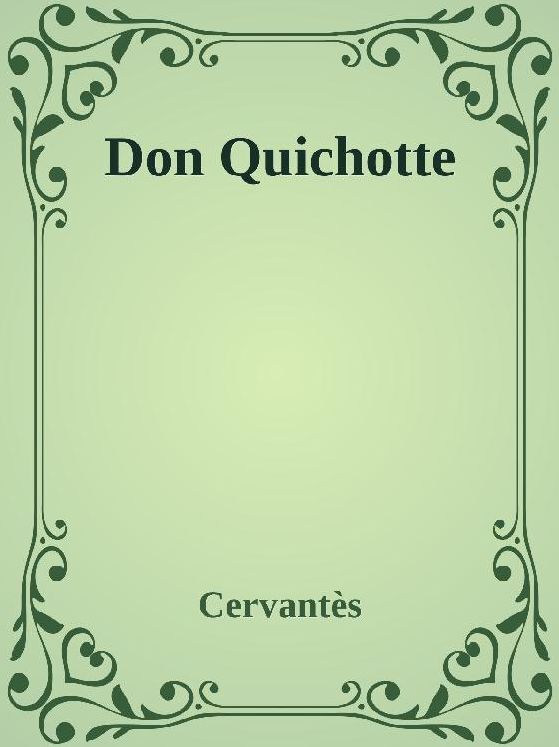 Don Quichotte