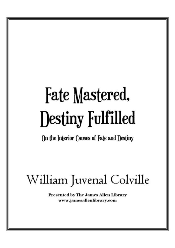 Fate Mastered, Destiny Fulfilled