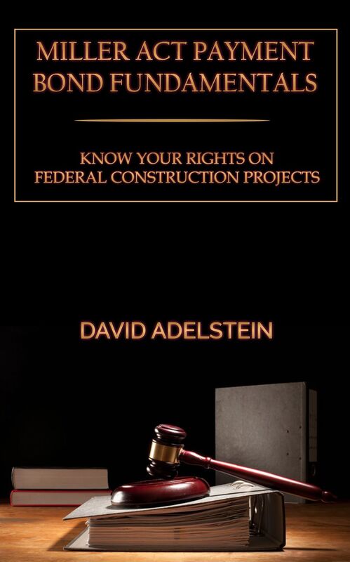 Epub Miller Act Payment Bond Fundamentals