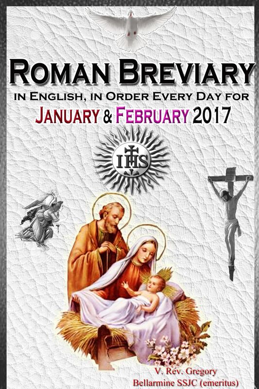 The Roman Breviary: in English, in Order, Every Day for January & February 2017