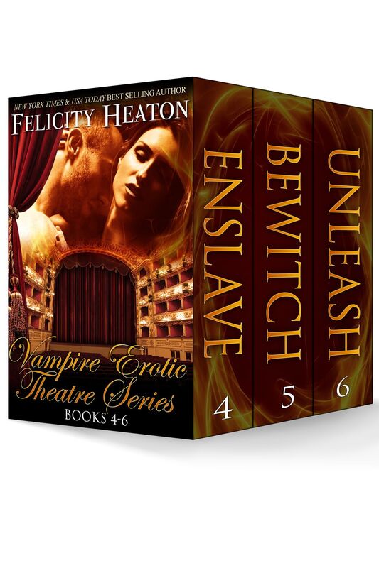 Vampire Erotic Theatre Romance Series Books 4-6 Boxed Set