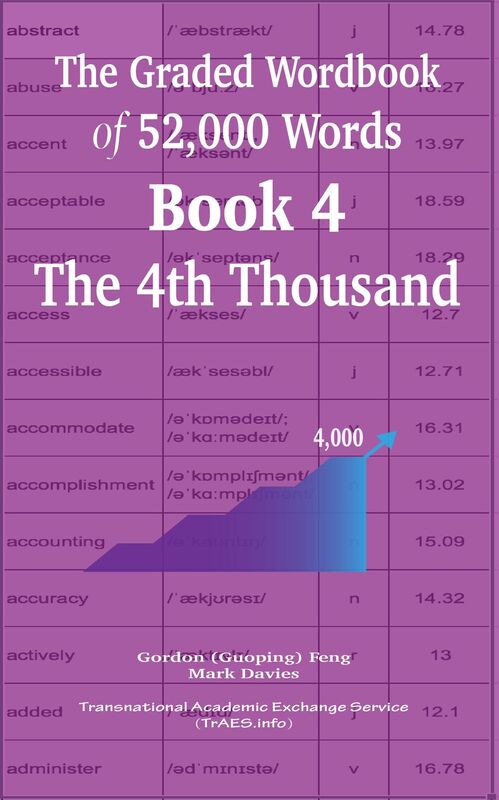 The Graded Wordbook of 52,000 Words Book 4: The 4th Thousand