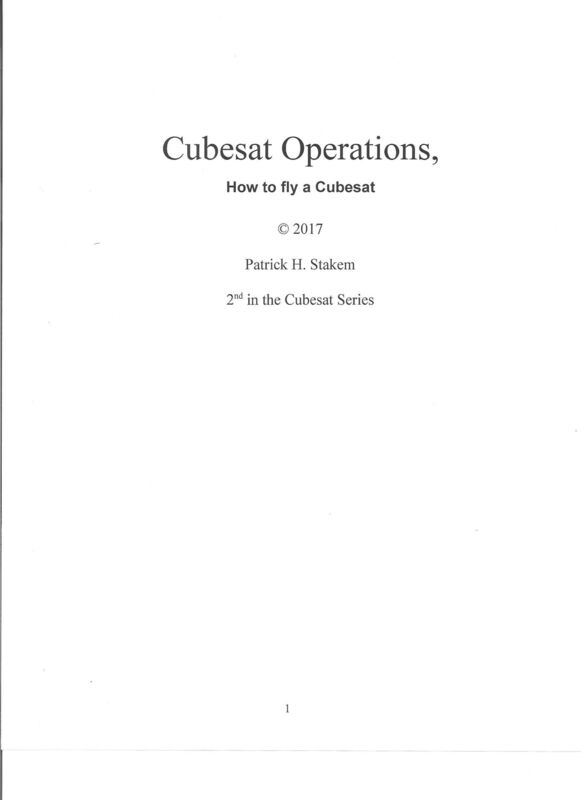 Cubesat Operations, How to fly a Cubesat
