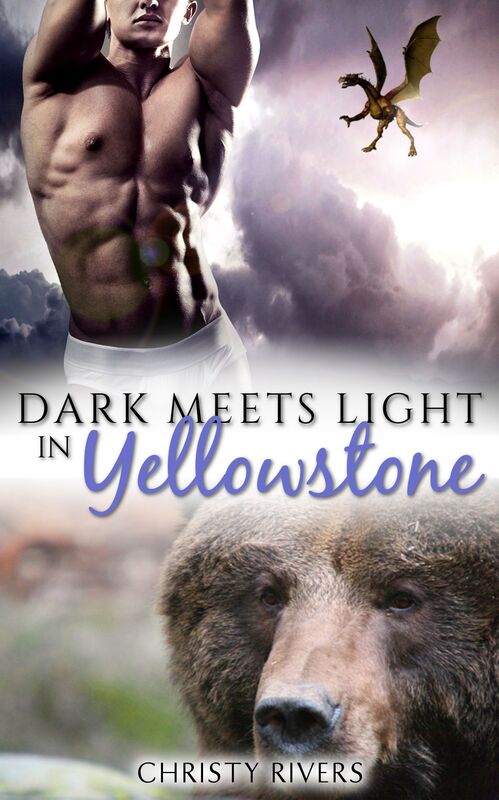 Dark Meets Light in Yellowstone (BBW paranormal romance western dragon shapeshifter alpha male fated mates erotic suspense)