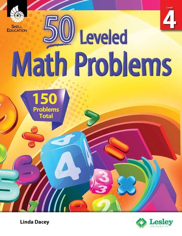 50 Leveled Math Problems Level 4