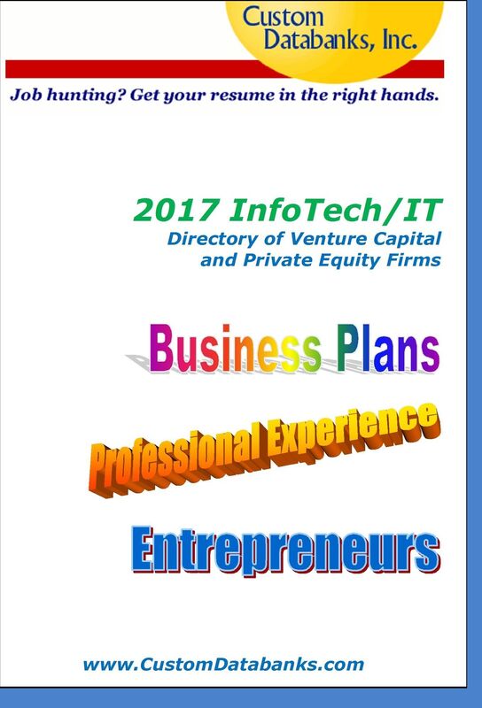 2017 Info Tech/IT Directory of Venture Capital and Private Equity Firms