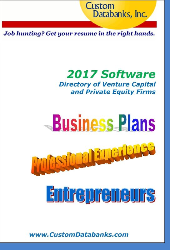 2017 Software Directory of Venture Capital and Private Equity Firms