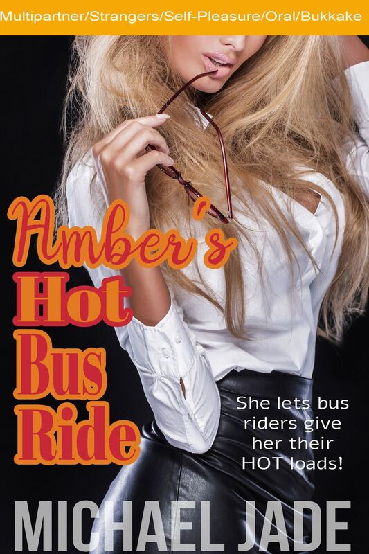 Amber's Hot Bus Ride (Multipartner, Public sex on a bus, Bukkake)