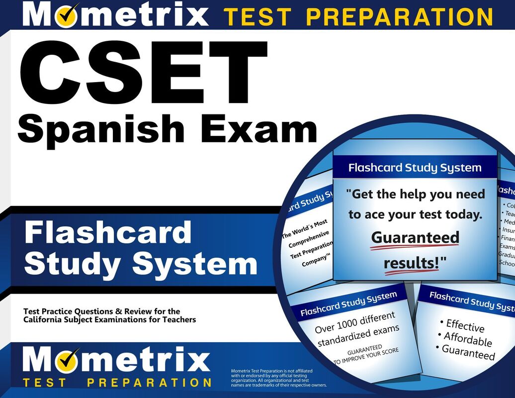 CSET Spanish Exam Flashcard Study System: CSET Test Practice Questions & Review for the California Subject Examinations for Teachers