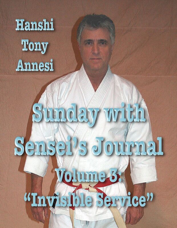 Sunday with Sensei's Journal, Volume Three: "Invisible Service"