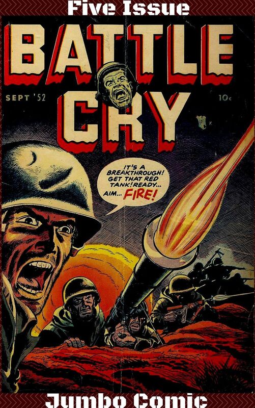 Battle Cry Five Issue Jumbo Comic