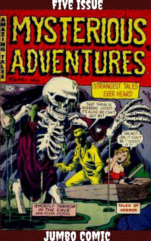 Mysterious Adventures Five Issue Jumbo Comic