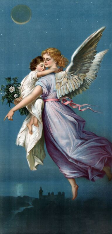 Looking for Angels Praying with Friends