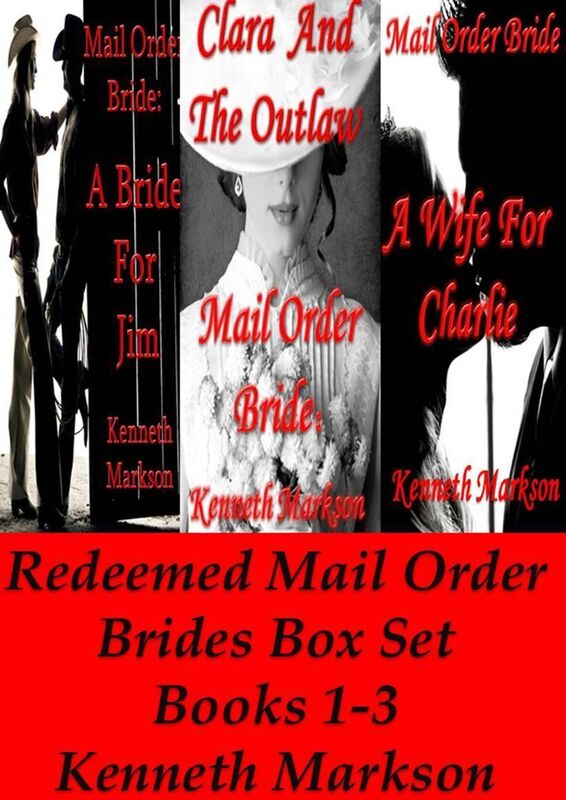 Mail Order Bride: Redeemed Mail Order Brides Box Set - Books 1-3: A Clean Historical Mail Order Bride Western Victorian Romance Collection